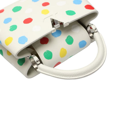 Louis Vuitton M21637 Painted Dot Handbag Capucines BB Yayoi Kusama Shoulder Bag