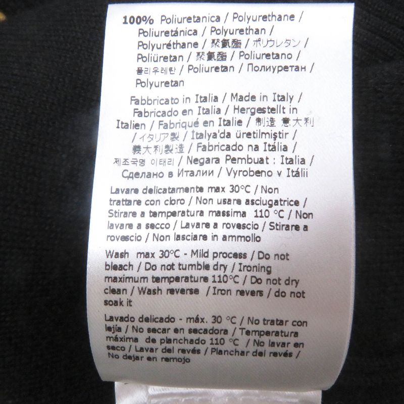 Fendi Fae541 100% Wool Mock Neck Block Collar Logo Print Knit Sweater Blackish