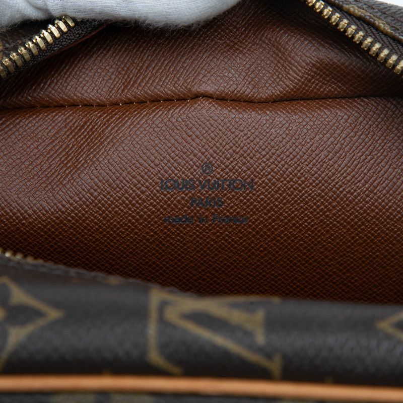 Louis Vuitton Monogram Cité MM Handbag One Shoulder Bag M51182 Brown PVC