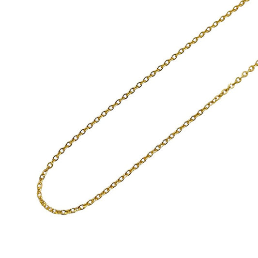 Christian DIOR Necklace Metal Plated Metal Plated Chain Gold