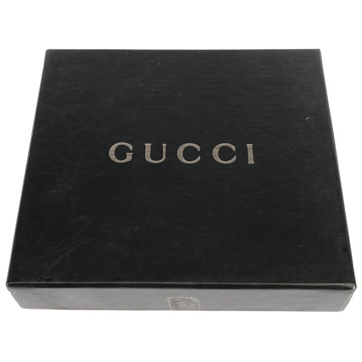 Gucci 034 3661 1042 Bifold Wallet Men's Black ONE SIZE