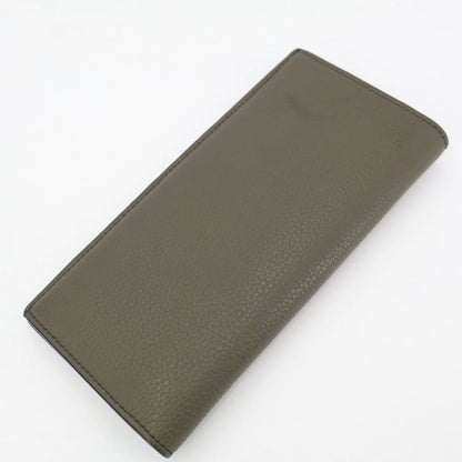 Christian DIOR Vertical Long Wallet Beige Leather 2esbc002cdi Long Wallet