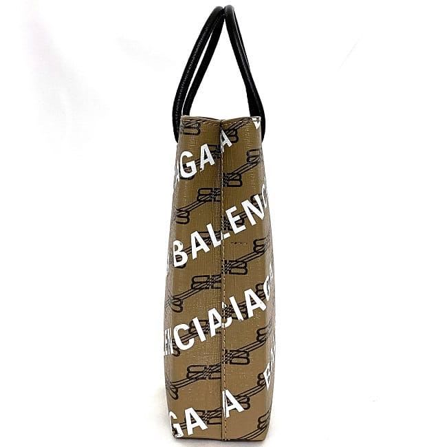 Balenciaga Shoulder Bag Shopping Phone Beige