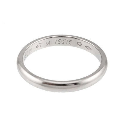 Cartier 1895 Classic #47 Ring Pt Width 25mm (010in) Platinum Ring Classic Ring
