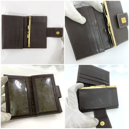 Loewe Fold Wallet Brown Beige