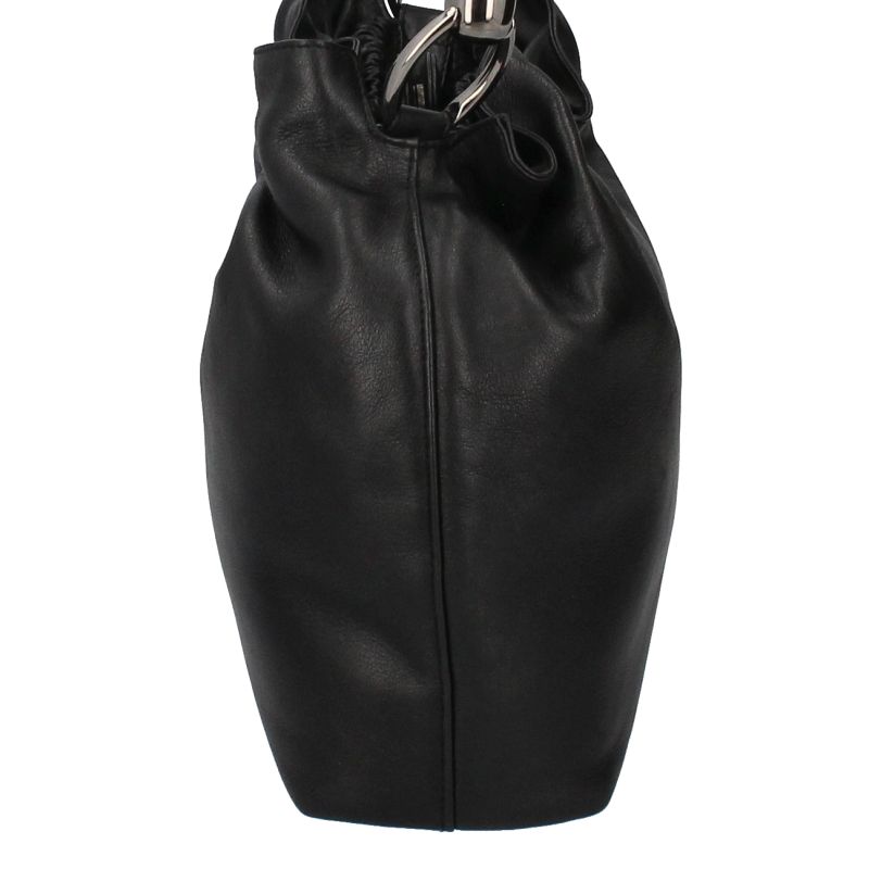 Dior Maris Pearl Handbag Leather Women's Handbag Black Excellent Condition