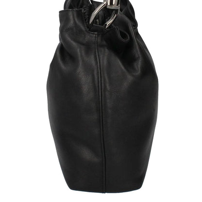 Dior Maris Pearl Handbag Leather Women's Handbag Black Excellent Condition