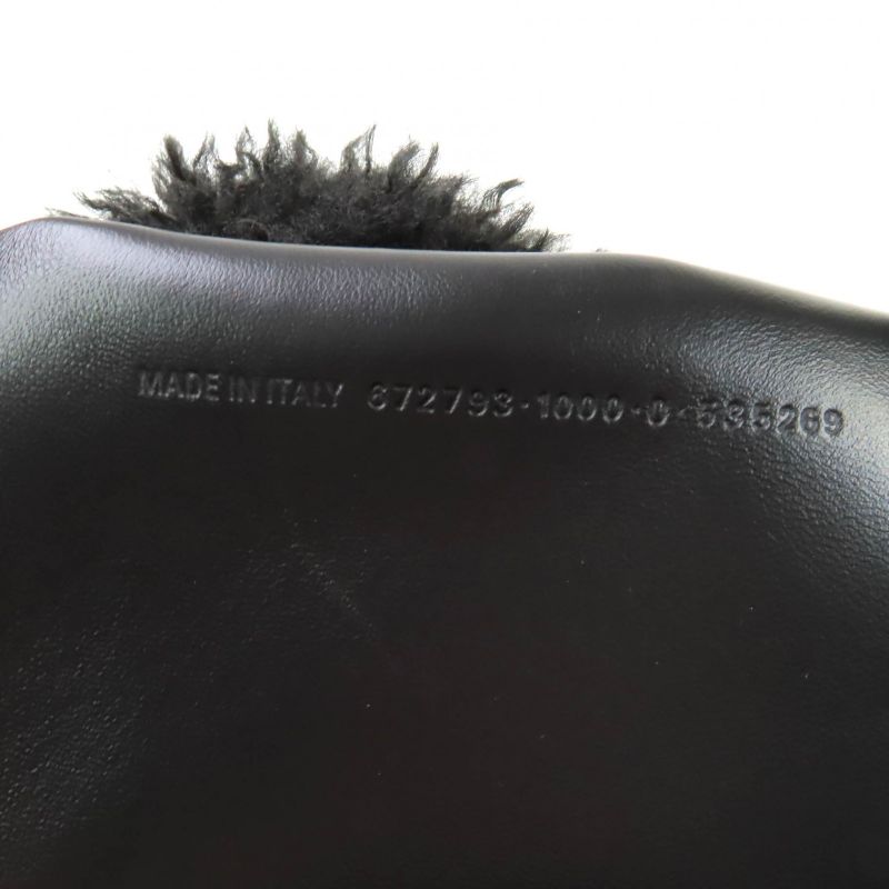 Balenciaga 672793 Everyday 2.0 Xs Logo Embroidered F Fur Shoulder Tote Bag