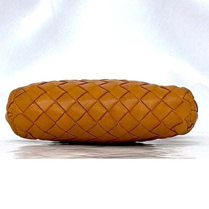 Bottega Veneta Coin Case Ec22653 Orange Intrecciato