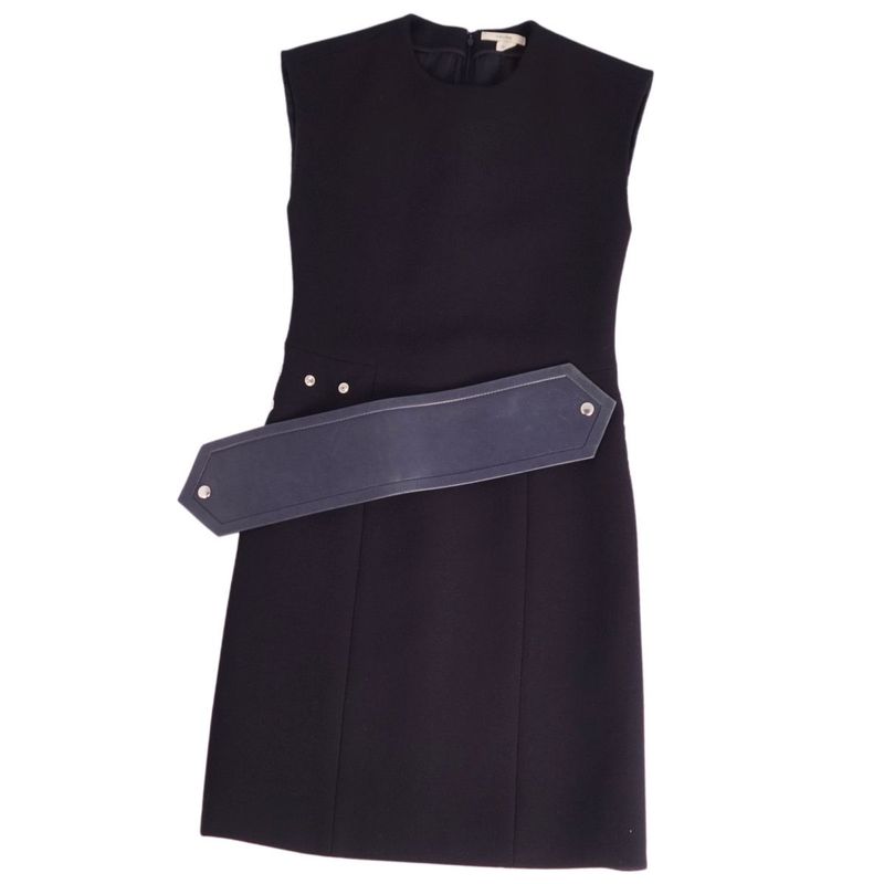 Celine Dress Phoebe Period Sleeveless Leather Belle