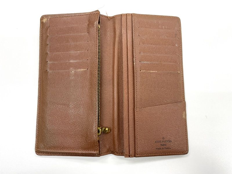 Louis Vuitton Monogram Portefeuille Brazza Long Wallet Folded M66540 Brown Made