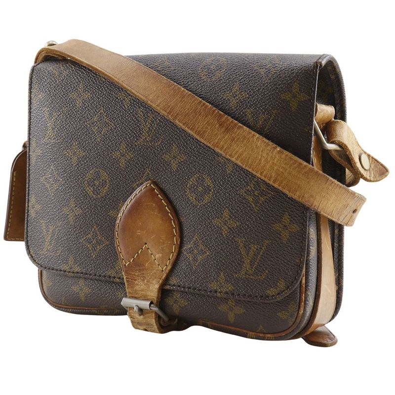 Louis Vuitton Cartesiere 22 Vintage M51253 Monogram Canvas Brown Ladies