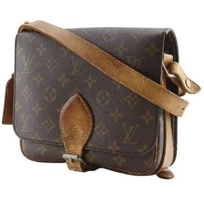 Louis Vuitton Cartesiere 22 Vintage M51253 Monogram Canvas Brown Ladies