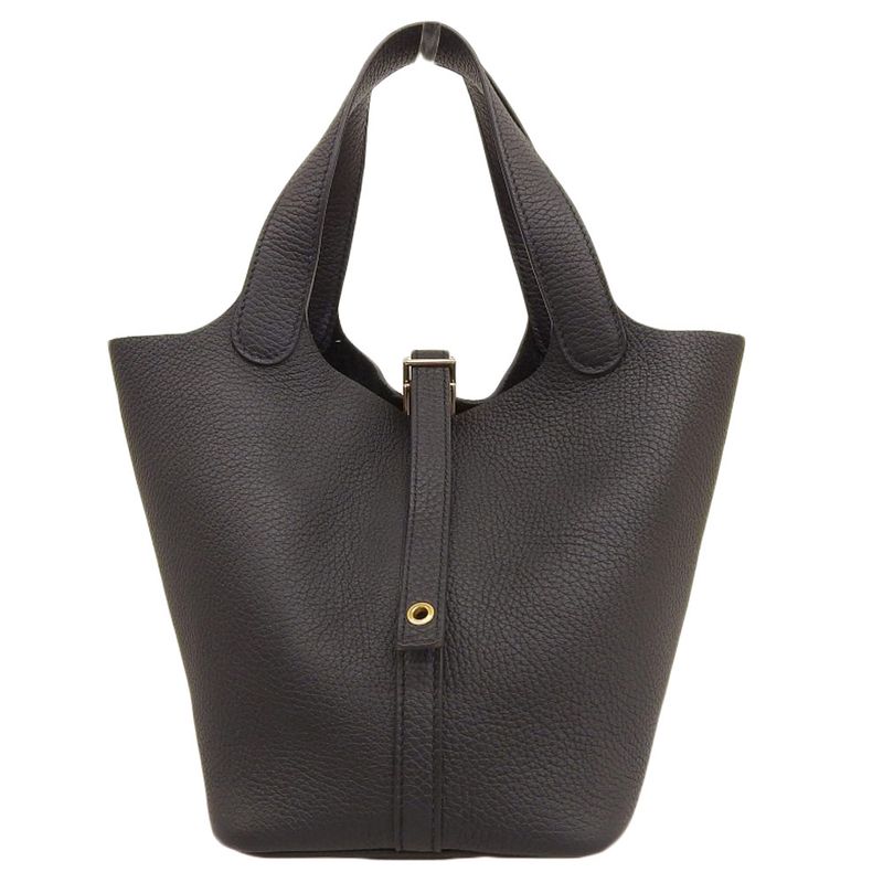 Hermes Taurillon Clemence Picotin Lock PM Handbag