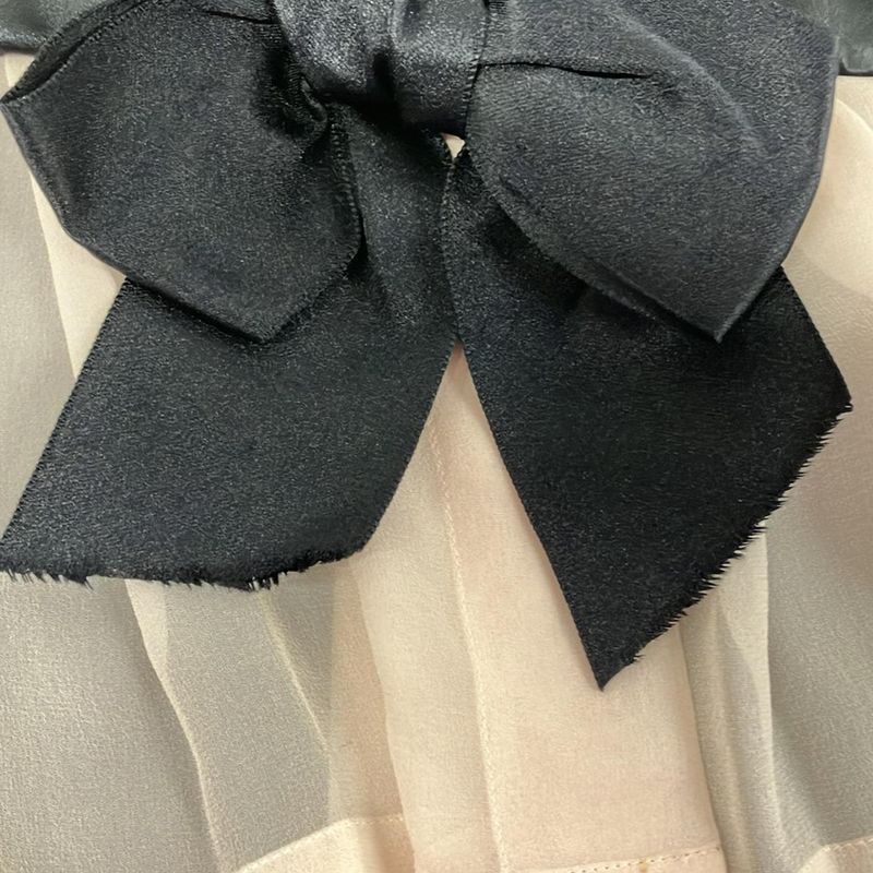 Chanel Dress Size 36 S Women - P35427 Pink Beige And Black Sleeveless / Knee