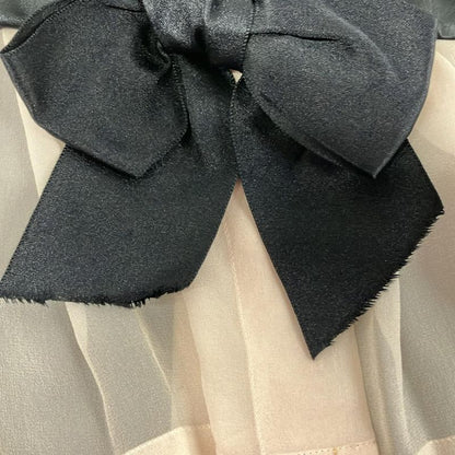 Chanel Dress Size 36 S Women - P35427 Pink Beige And Black Sleeveless / Knee