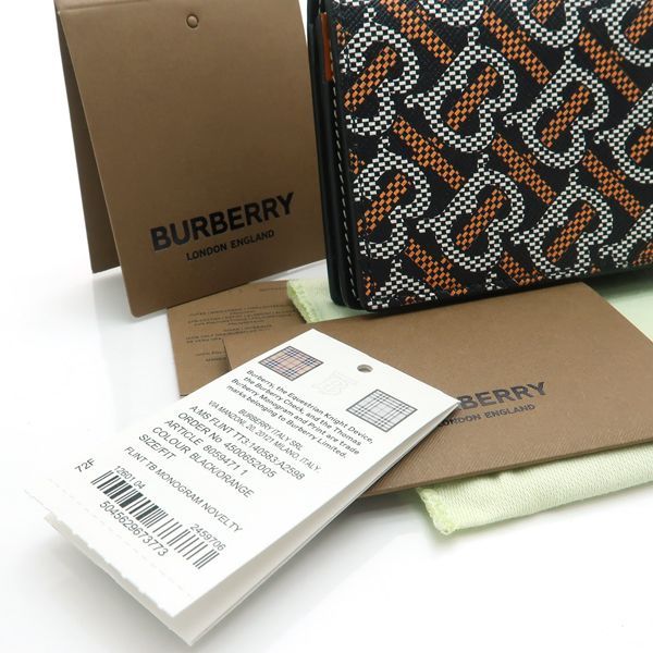 Burberry Card Case Flint TT3 Monogram Business Card Holder 8059471 Similar TB