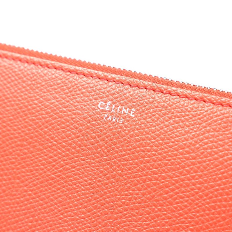 Celine Long Wallet Phoebe Period Long Wallet Round Zip Made In Italy 20250623