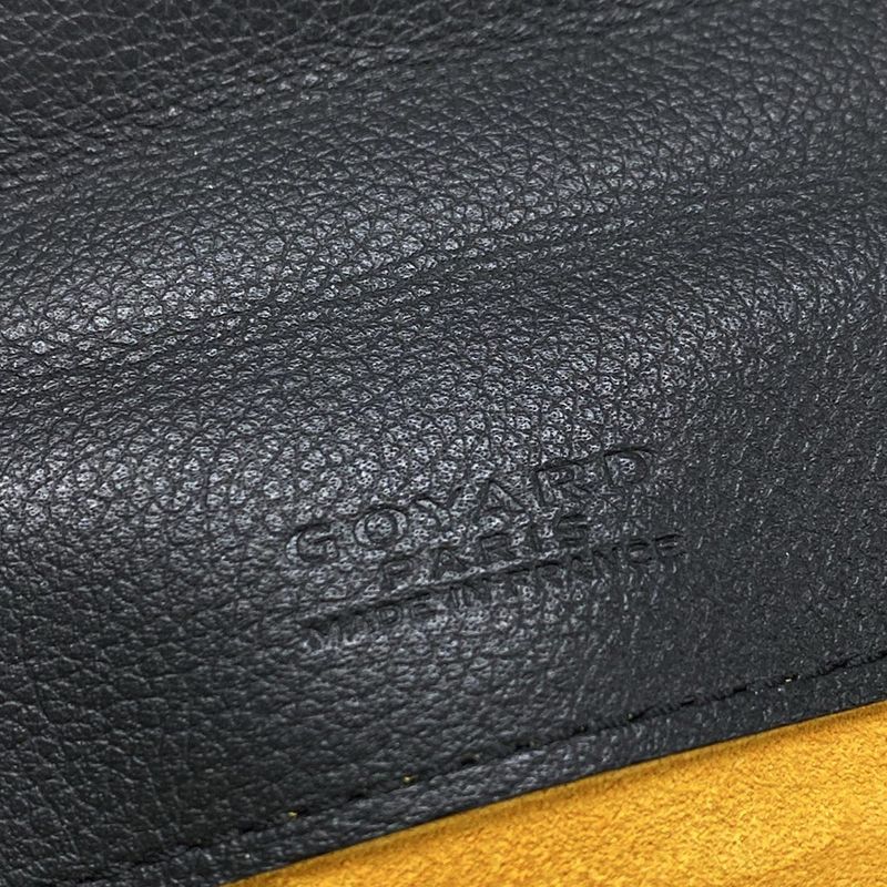 Goyard Shoulder Bag Alexandre Trois Black And Brown And White Chain Shoulder