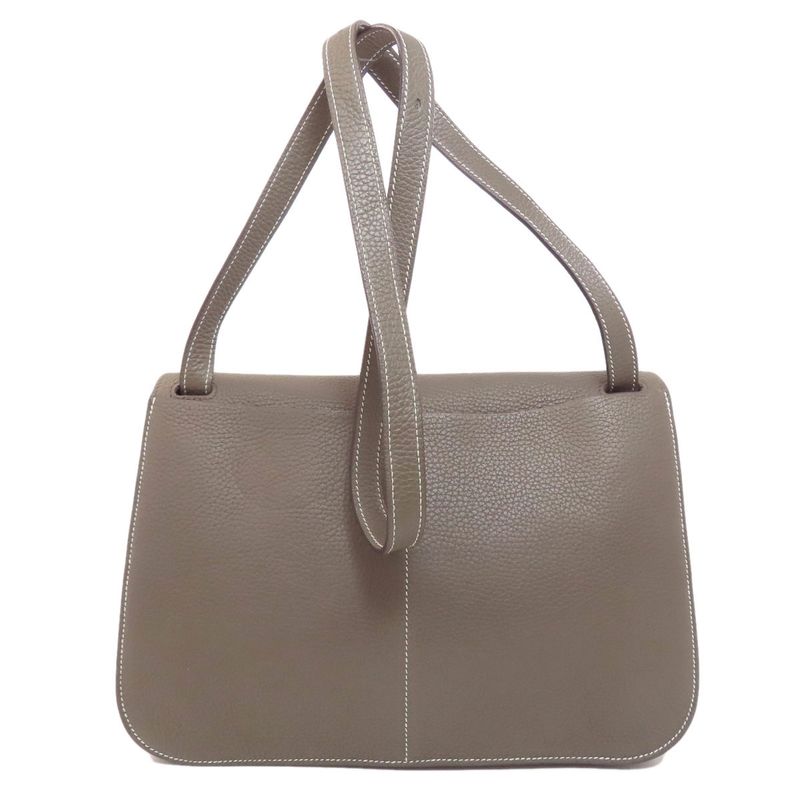 Hermes Arsan 31 Silver Hardware Handbag Taurillon Women