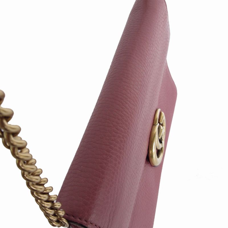 Gucci Crossbody Shoulder Bag Wallet Chain GG Marmont 401232