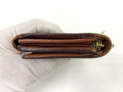 Louis Vuitton Monogram Porte Monet Vieux Trésor Fold Wallet With L-shaped