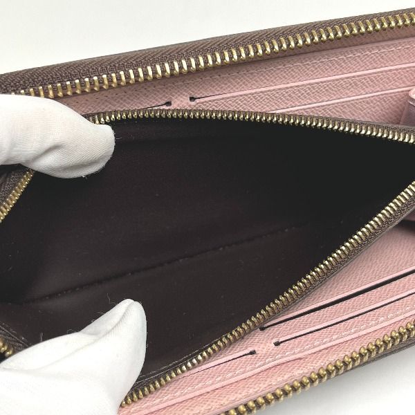Louis Vuitton N41626 Damier Portefeuille Cles Mans Round Zipper Long Wallet