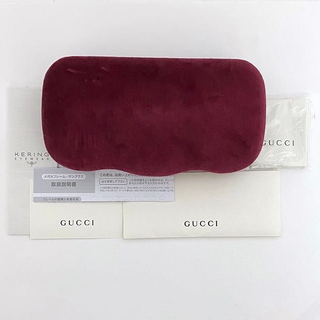 Gucci Sunglasses In Red Interlocking Gg0178s Excellent Condition