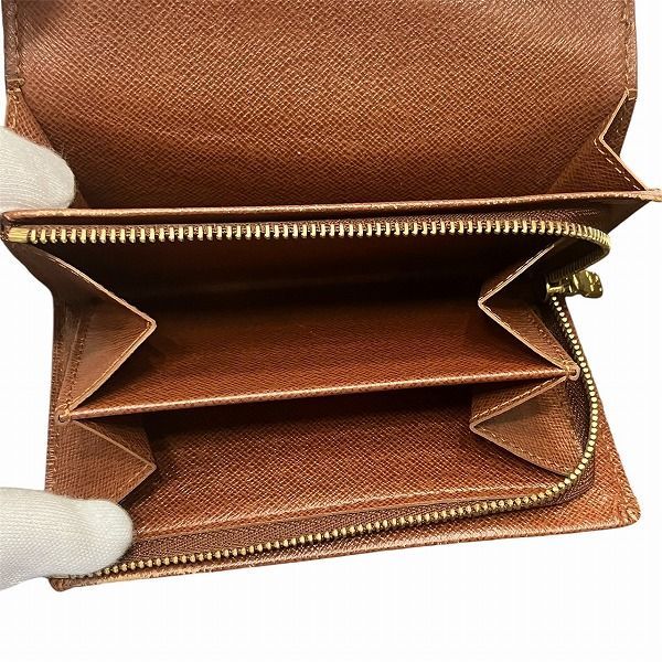 Louis Vuitton Monogram Portmonnais Bietresole M61730 Bifold Wallet For Women