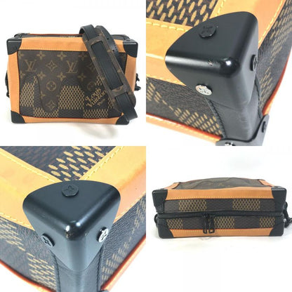 Louis Vuitton Shoulder Bag Soft Trunk N40381 Damier Giant Canvas Brown