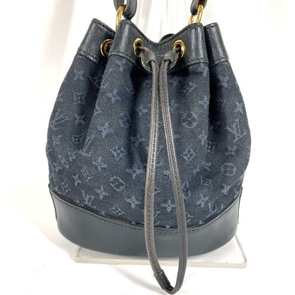 Louis Vuitton Shoulder Bag Noely M92687 Monogram Mini Canvas Navy