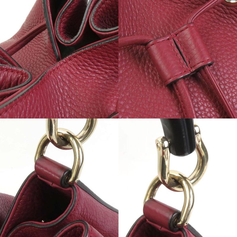 Gucci Shoulder Bag Handbag Bamboo 387613