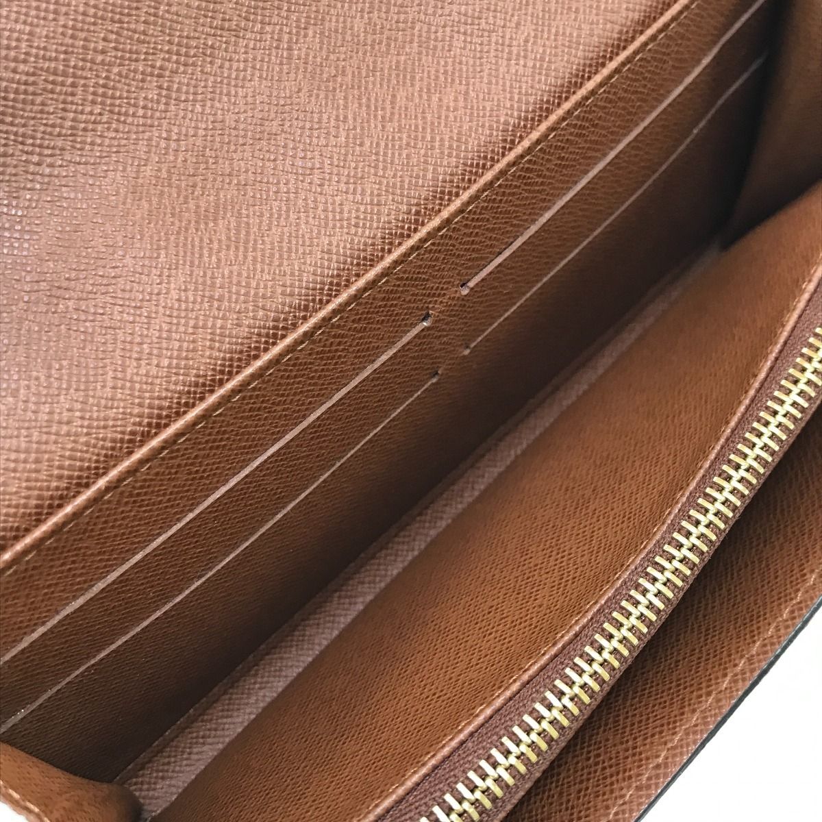 Louis Vuitton Bi-Fold Long Wallet Monogram Portefeuille Sara