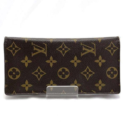 Louis Vuitton Monogram Portefeuille Brazza M66540 Long Wallet Bifold Wallet
