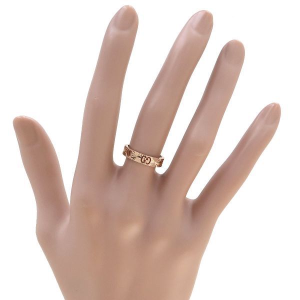 Gucci Iconic Ring / Heart & Star #9 (size Approx 85 Approx) [none Fee Gift