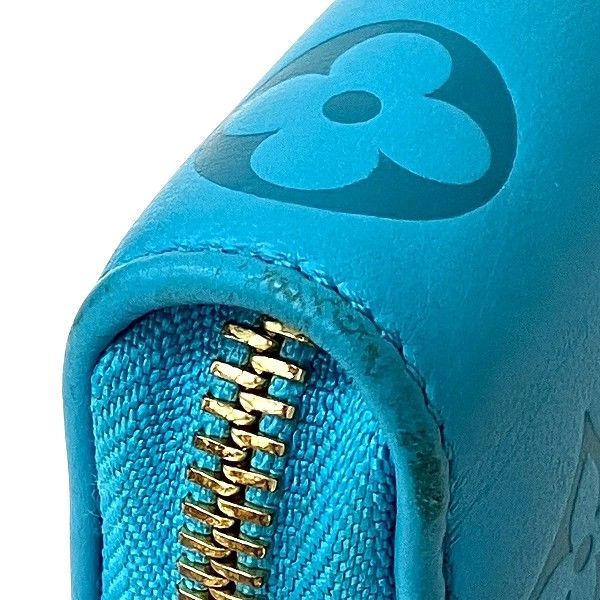 Louis Vuitton Monogram Embossed Zippy Wallet Round Zipper M81512 Long Wallet