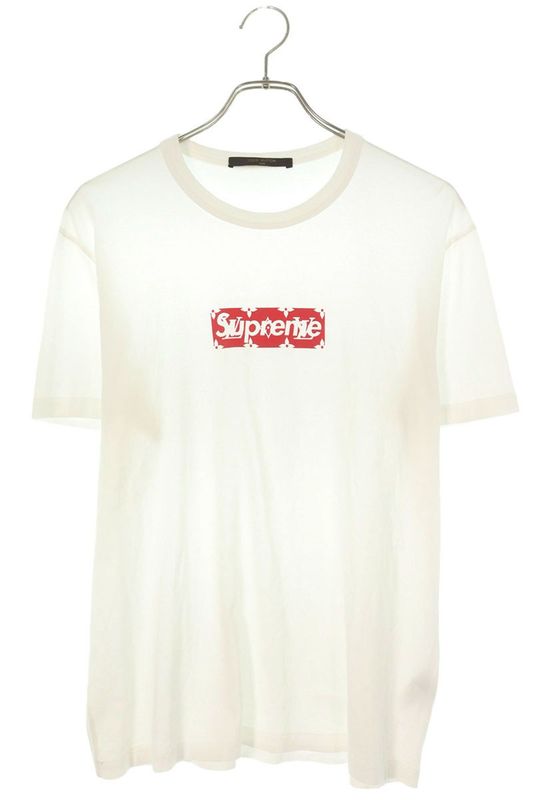 Supreme Louis Vuitton 17AW LV Box Logo Tee Monogram Box Logo Tee Men's S