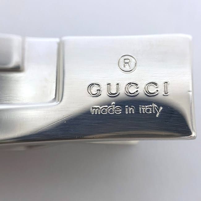 Gucci Money Clip Ec22539 Silver Polished