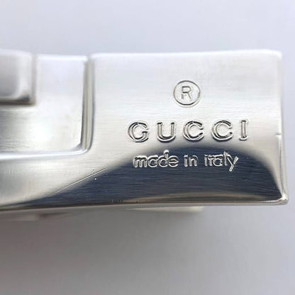Gucci Money Clip Ec22539 Silver Polished