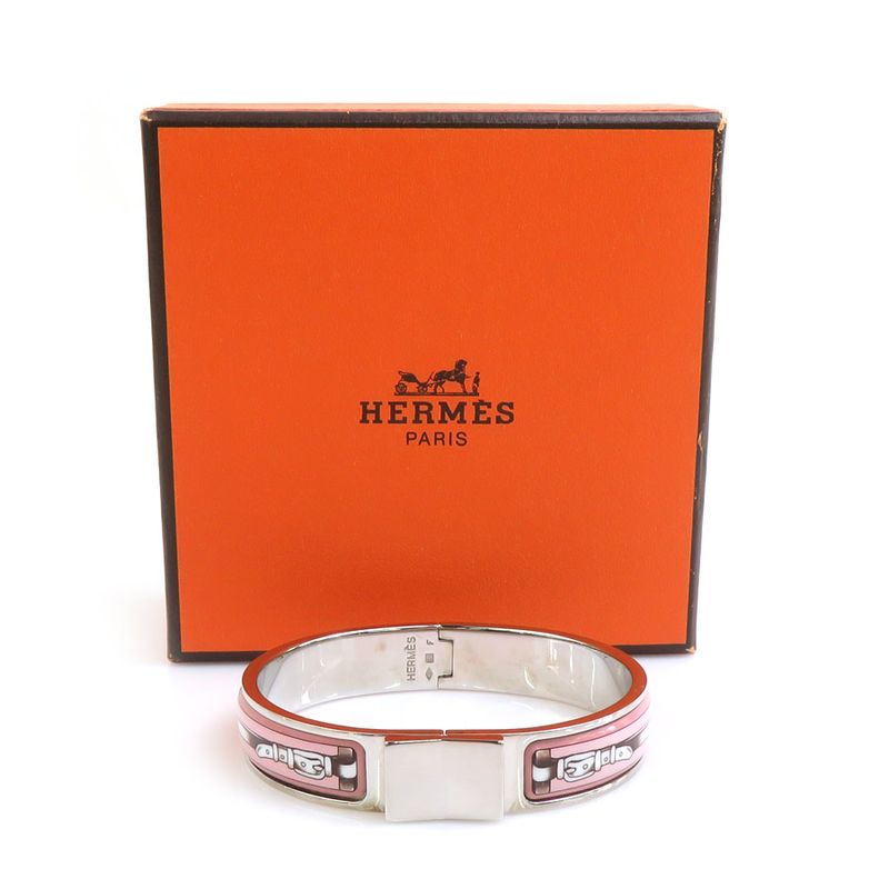Hermes Bracelet Bangle Click Crack