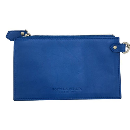 Bottega Veneta Leather Maxi Intrecciato Handbag Tote Bag - Signal Blue Black -