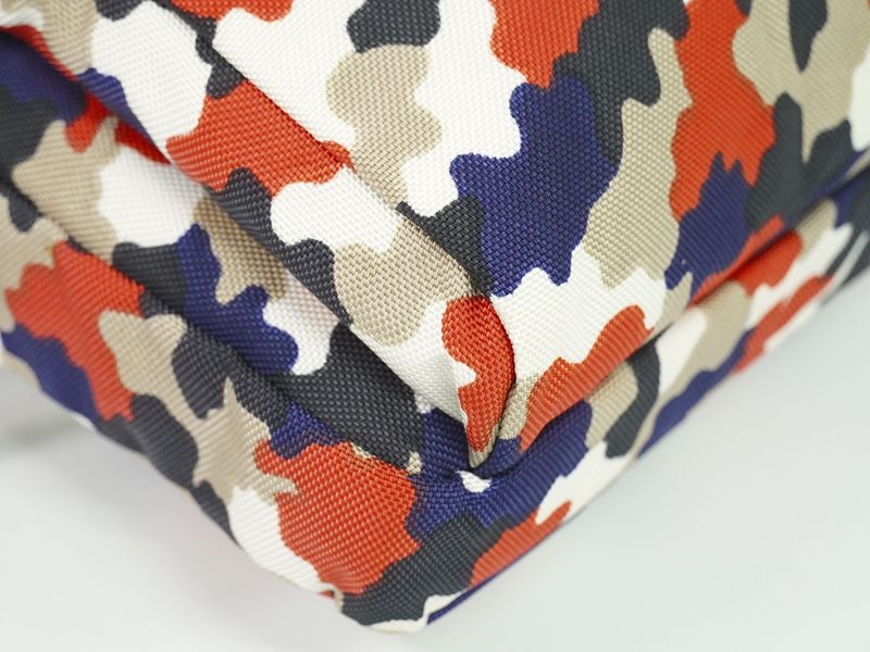 Authentic Prada Camouflage Pattern 2WAY Shoulder Bag Handbag Pochette Canvas