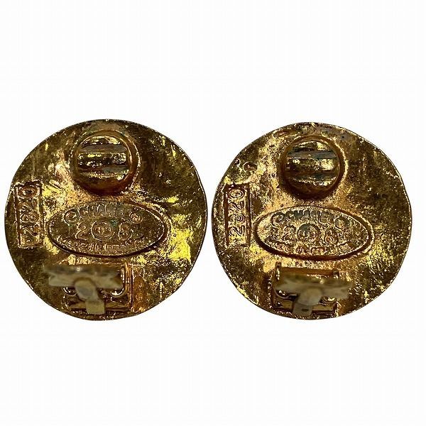 Chanel Coco Mark 28 Gold Branded Accessories Earrings Ladies