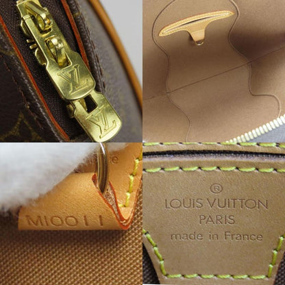 Louis Vuitton Handbag Ellipse PM M51127 Monogram Nubuck Brown Casual Ladies