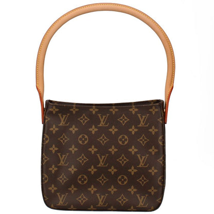 Louis Vuitton Looping MM M51146 Monogram Women's Shoulder Bag Brown Excellent