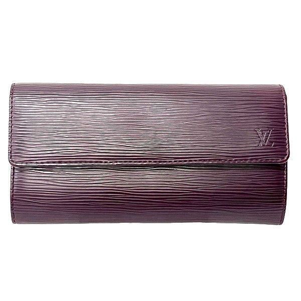 Louis Vuitton Epi Portefeuille Sarah M6374k Long Wallet Women