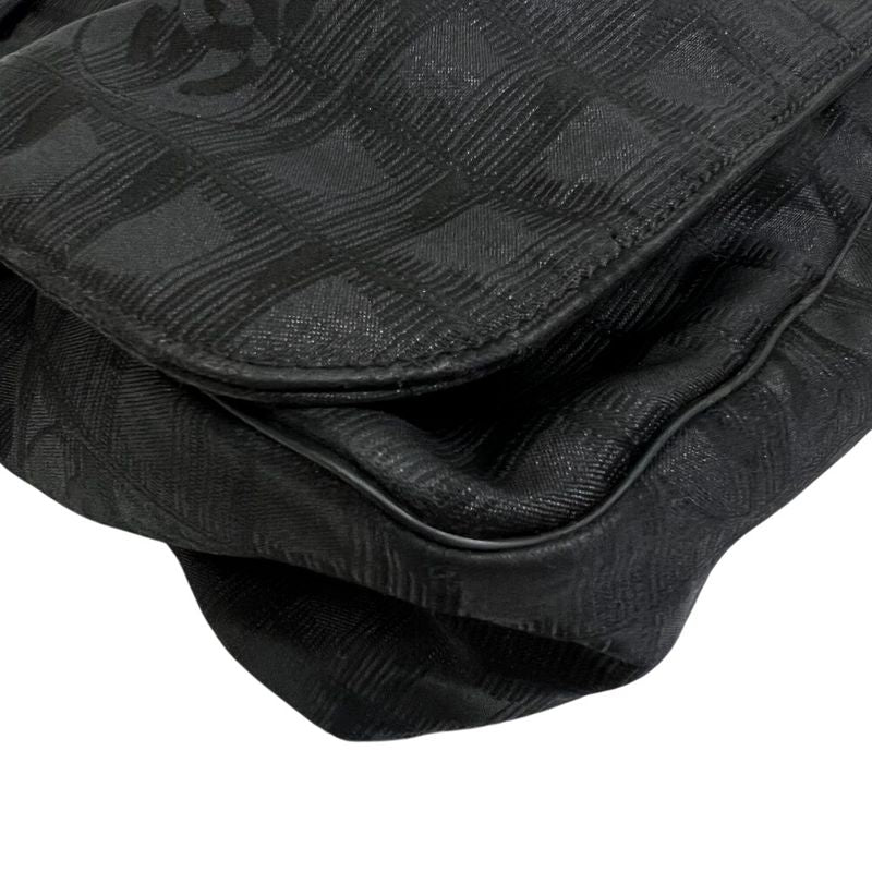 Chanel New Travel Line Shoulder Bag Oblique Shoulder Brand Ladies Black Ladies