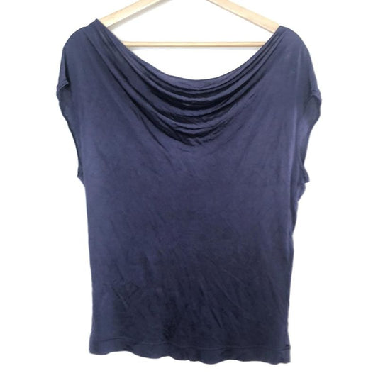 Hermes Short Sleeved T-shirt Size 36 S Women's - Navy