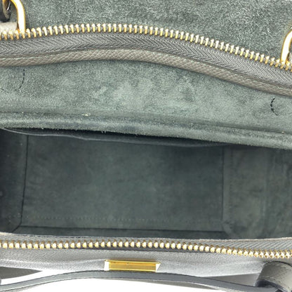 Celine - Micro BELT BAG 2way Shoulder Micro Belt Handbag - Gray - Women