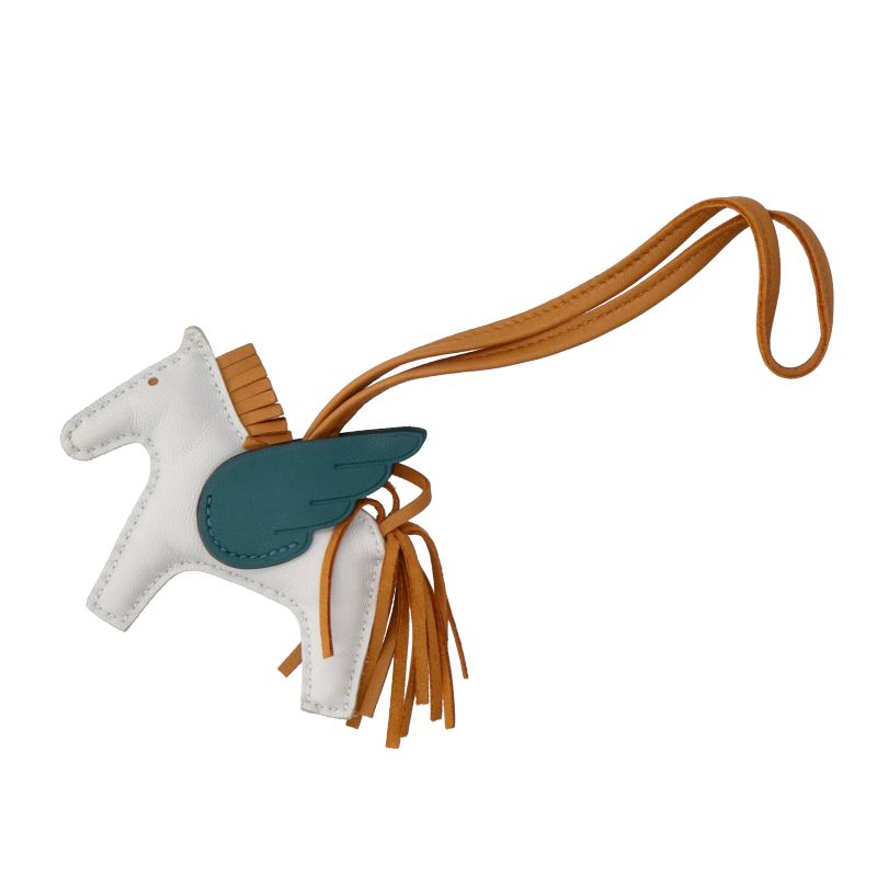 Hermes Rodeo Pegasus PM Annemiro Women's Blue Brume Sesame Vert Bosfort